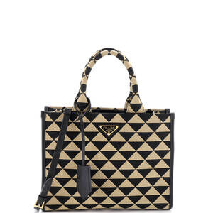 Prada Symbole Shopper Tote Jacquard #236280P22B
